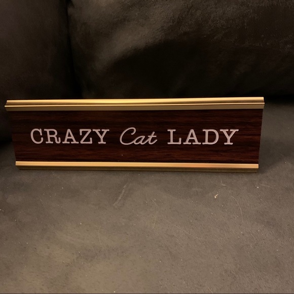 Retro office desk sign - Picture 1 of 2